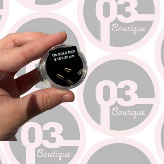 18kt yellow gold bar - Small