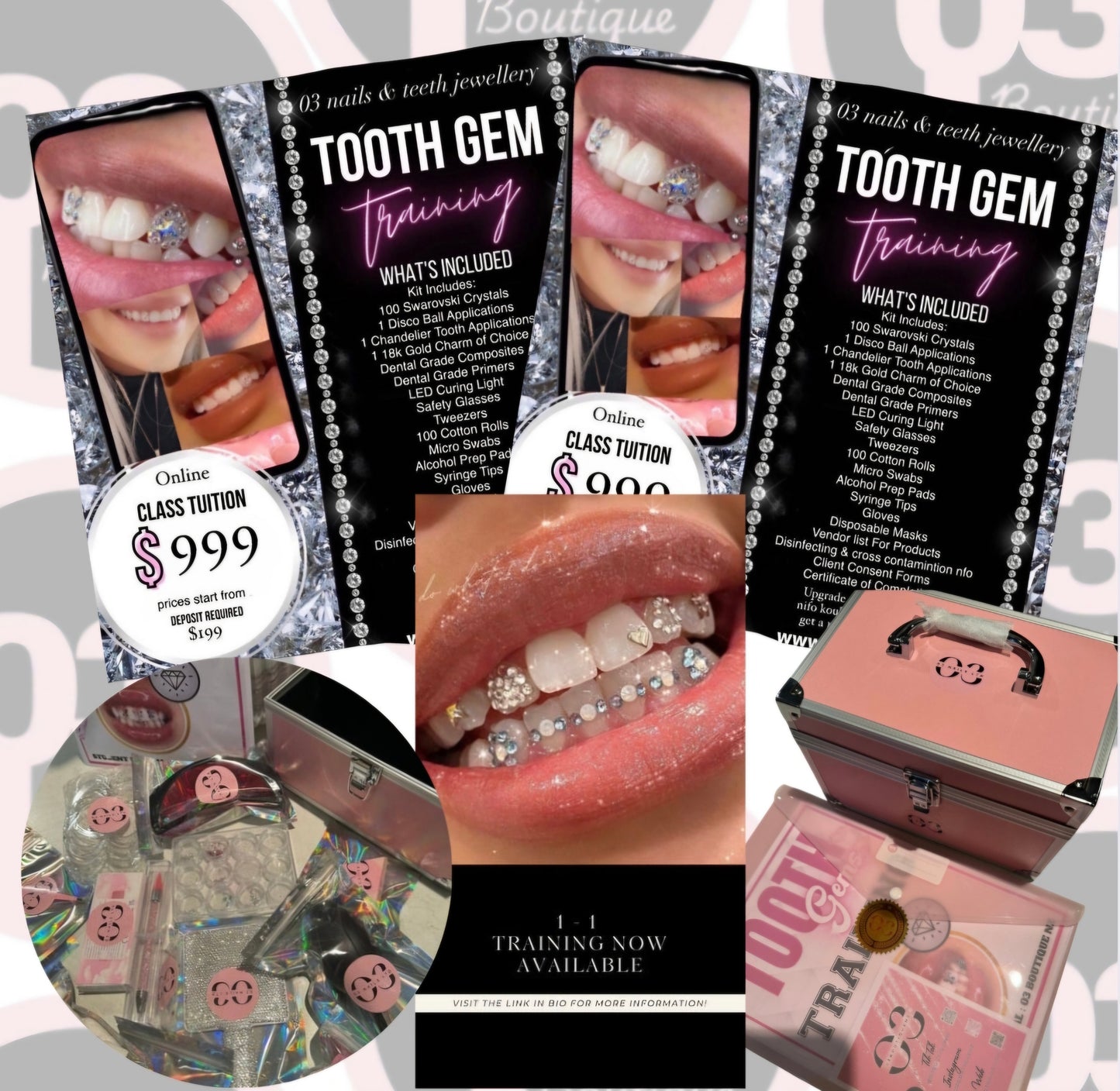 Tooth Gem Online Training Course & Full starter kit -