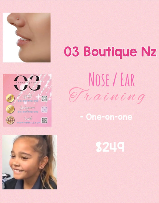 Nose/Ear Piercing Training Course - 1v1
