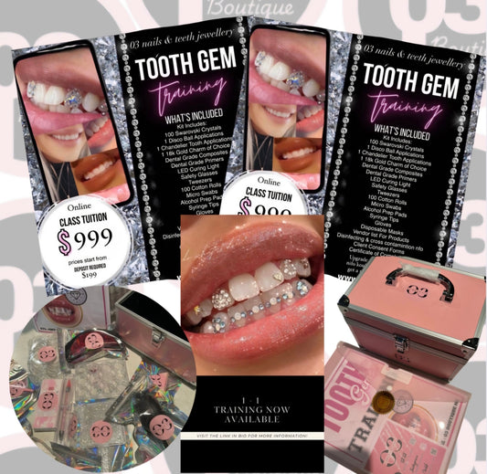 Tooth Gem Online Training Course & Full starter kit